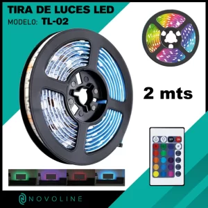 TIRA DE LUCES LED 2MTS RGB