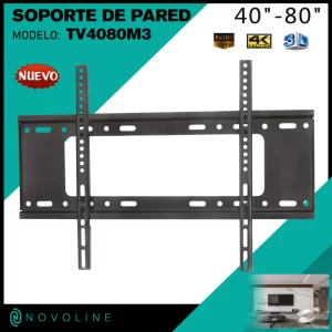 SOPORTE FIJA DE 40" A 80"