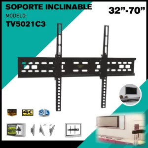 SOPORTE INCLINABLE DE 32" A 70"