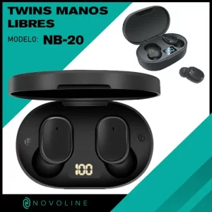 MANOS LIBRES INALAMBRICO TWINS