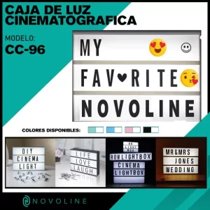 LETRERO CINEMATOGRAFICO CC-96