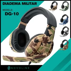 DIADEMA GAMER MILITAR