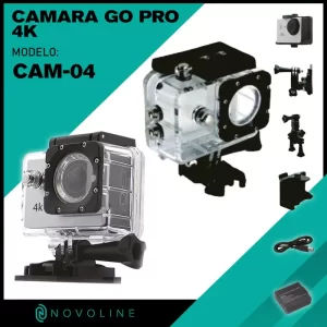 CAMARA DEPORTIVA WIFI 4K