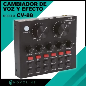 CAMBIADOR DE VOZ Y PROCESADOR DE EFECTO
