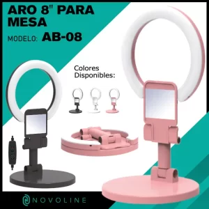 ARO 8" DE MESA Y ESPEJO