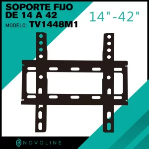 SOPORTE FIJO DE 14" A 42"
