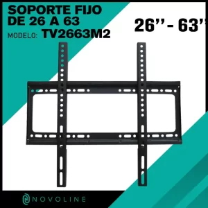 SOPORTE FIJO DE 26" A 63"
