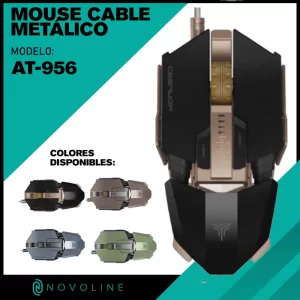 MOUSE METALICO GAMER